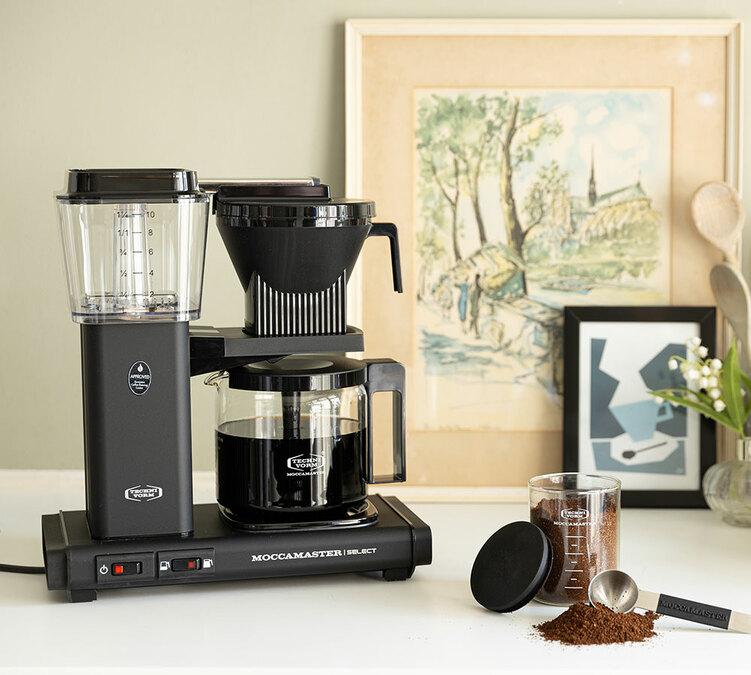 miscela aromi moccamaster select nera opaca