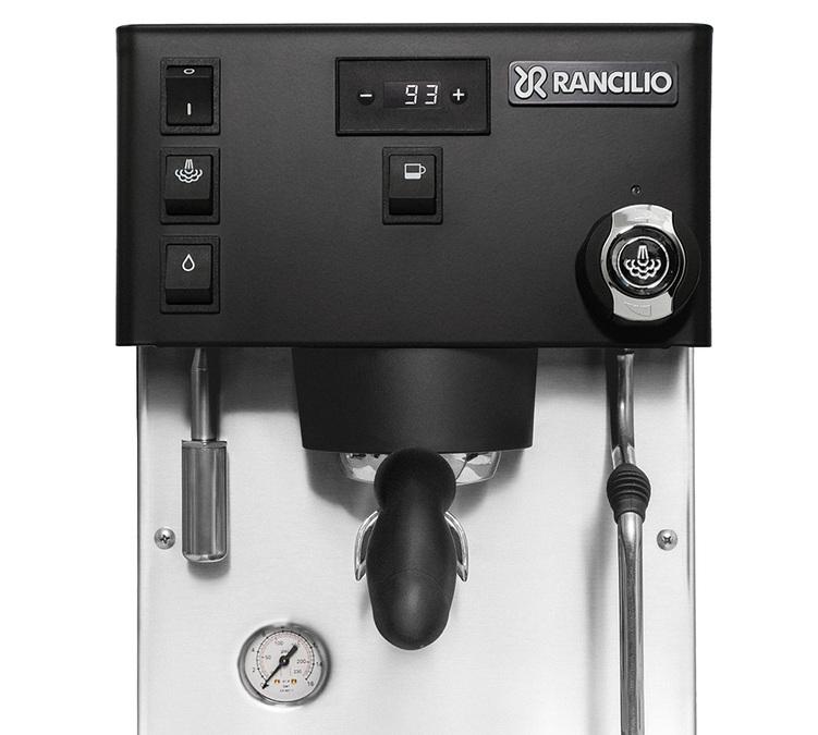 machine &agrave; caf&eacute; semi-professionnelle Rancilio Silvia Pro X noir inox