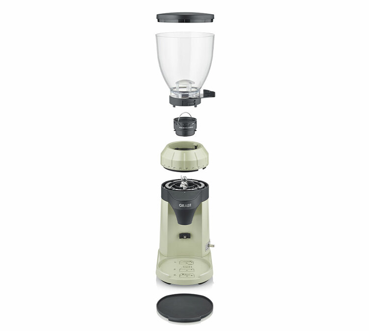 Moulin &agrave; caf&eacute; graef serie Elite Grind X meules coniques en inox