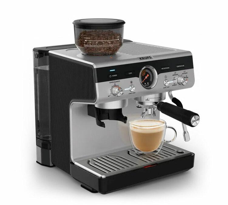 macchina espresso con macinacaffe krups precision +