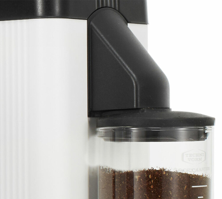 km5 moccamaster macinacaffe colore bianco