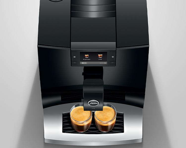 JURA C9 Piano Black (EA) vue de haut