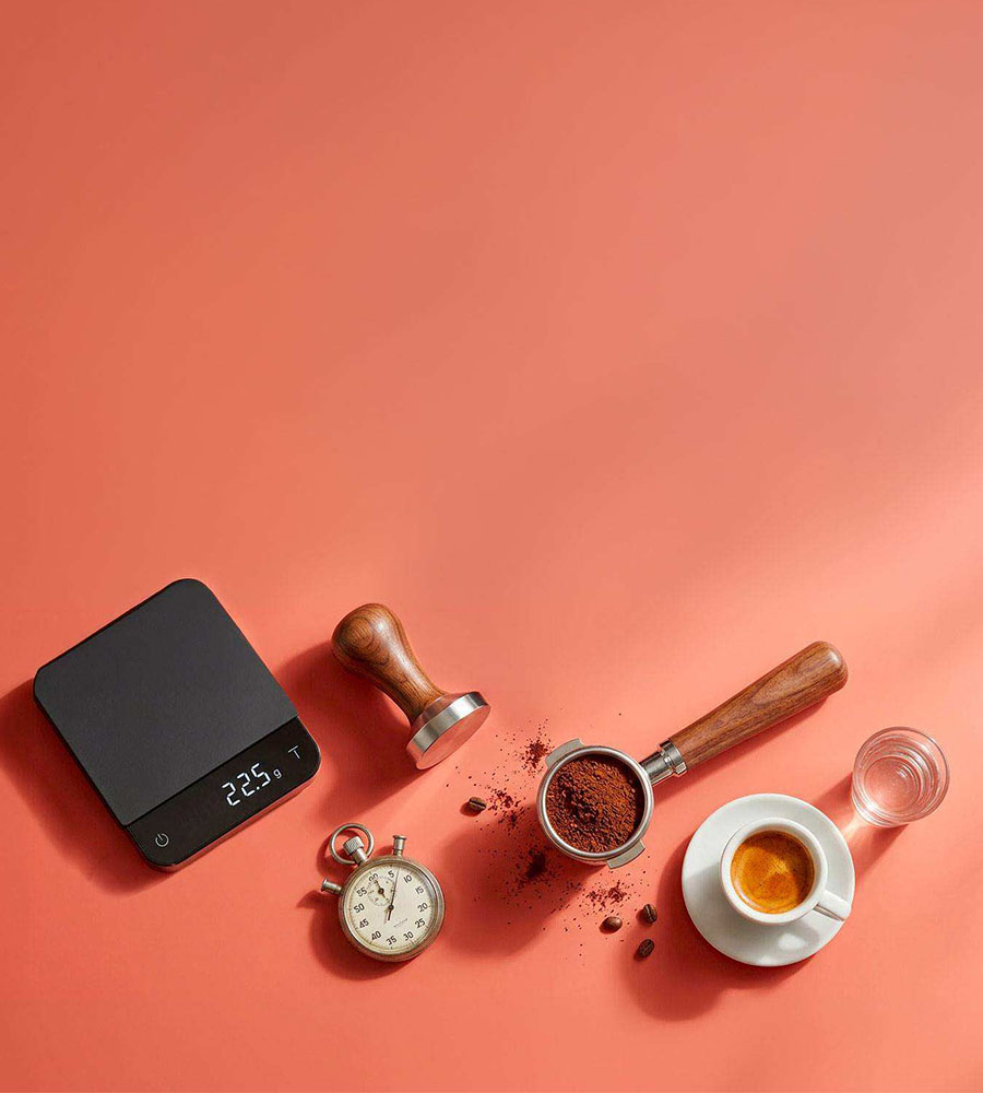 materiel pour realiser un espresso