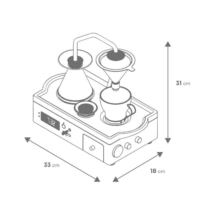 caracteristique cafetiere reveil