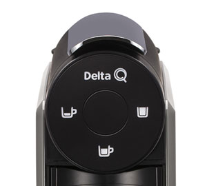 Machine &agrave; caf&eacute; capsule Delta Q Mini Qool Grise