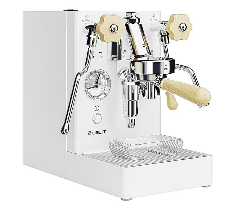 LELIT MaraX PL62X wei&szlig;e Barista-Siebtr&auml;germaschine