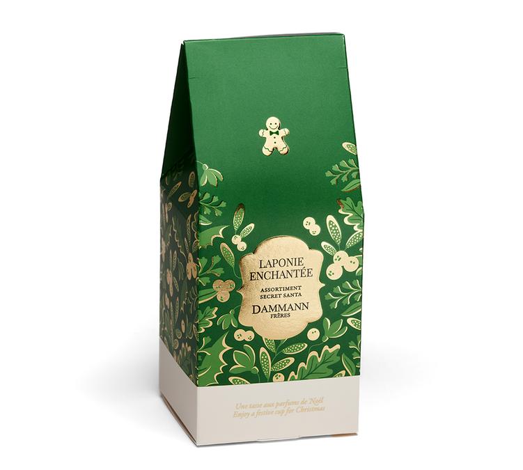 Enchanted Lapland Christmas tea pouch Dammann Fr&egrave;res