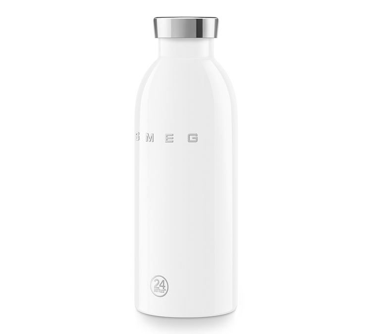 smeg bouteille isotherme blanche annees 50