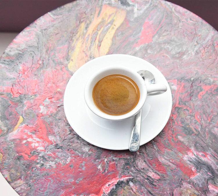 caf&eacute; en grain illy espresso