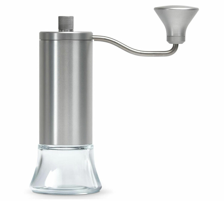 Moulin &agrave; caf&eacute; manuel EUREKA Baby Aluminium anodis&eacute;