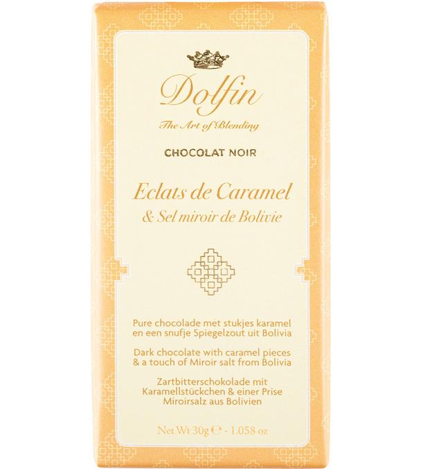 tablette chocolat noir caramel sel bolivie dolfin