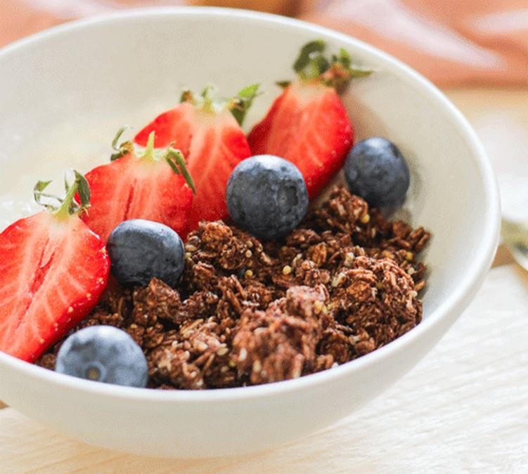 granola choco boost numorning