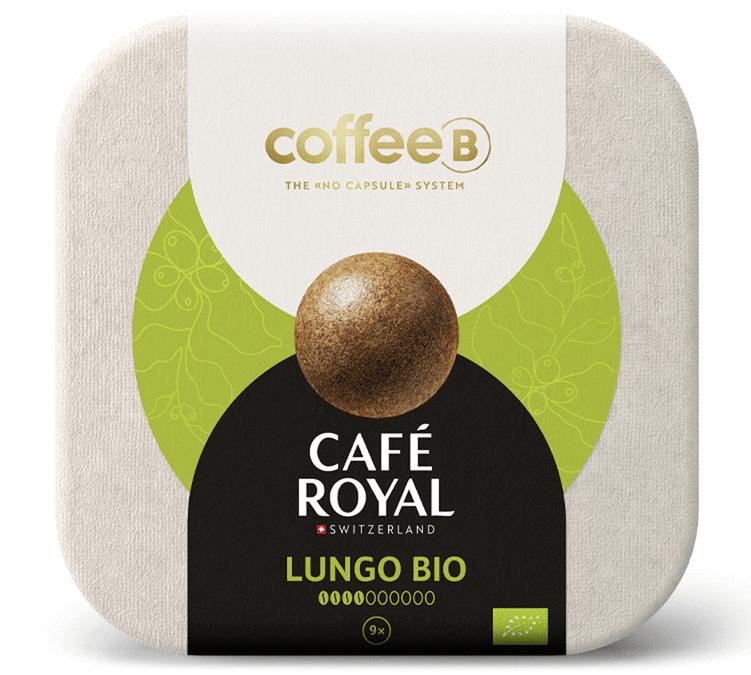 Organic Lungo Coffee Balls - CAF&Eacute; ROYAL