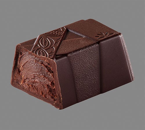 ballotin chocolat noir et lait revillon
