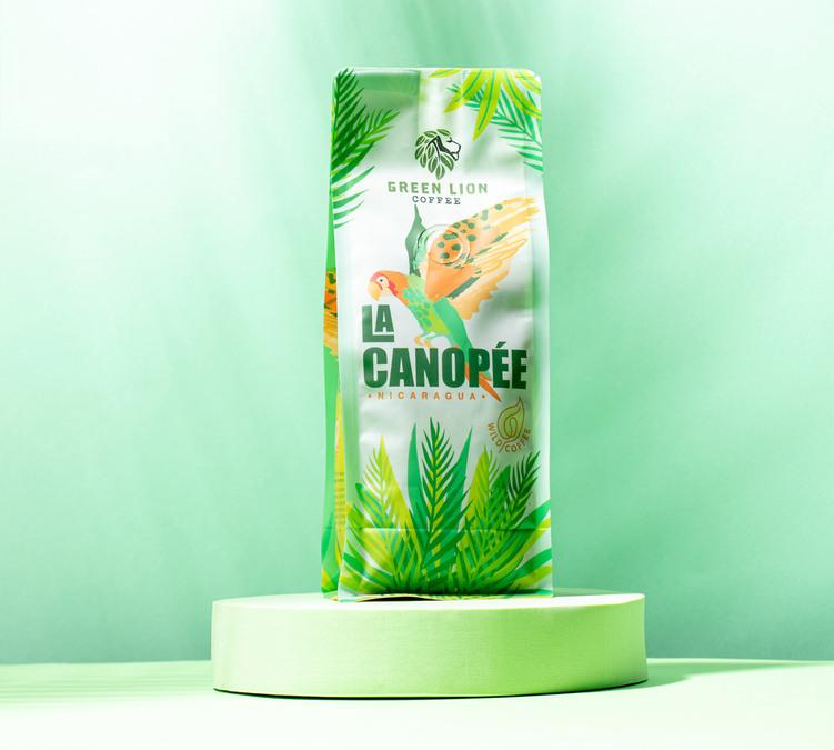 caff&egrave; in grani green lion coffee 1 kg la canopee