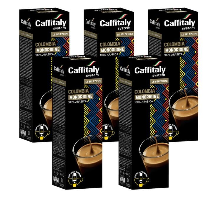 50 caffitaly colombia pods