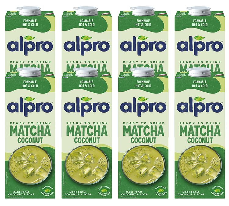 alpro matcha coco