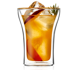 4 verres double paroi assam de bodum