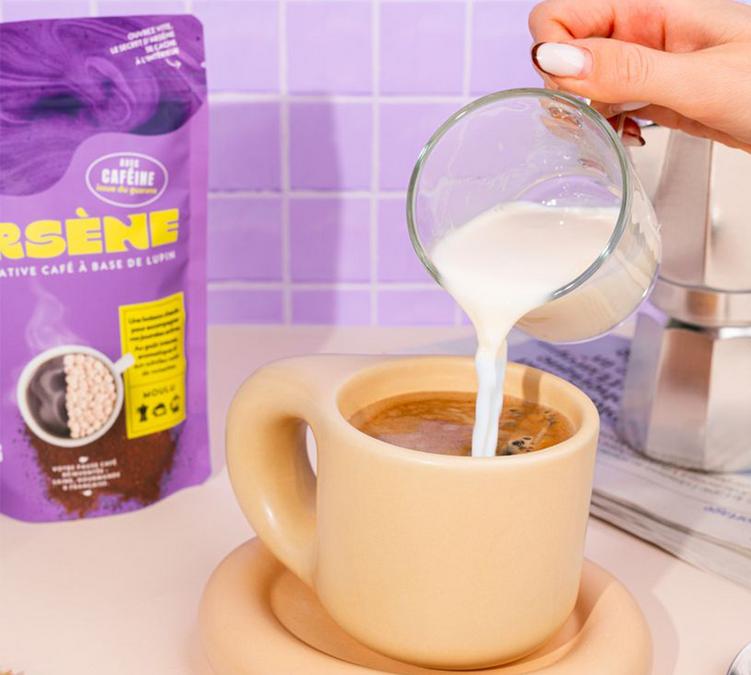 lupino con caffeina