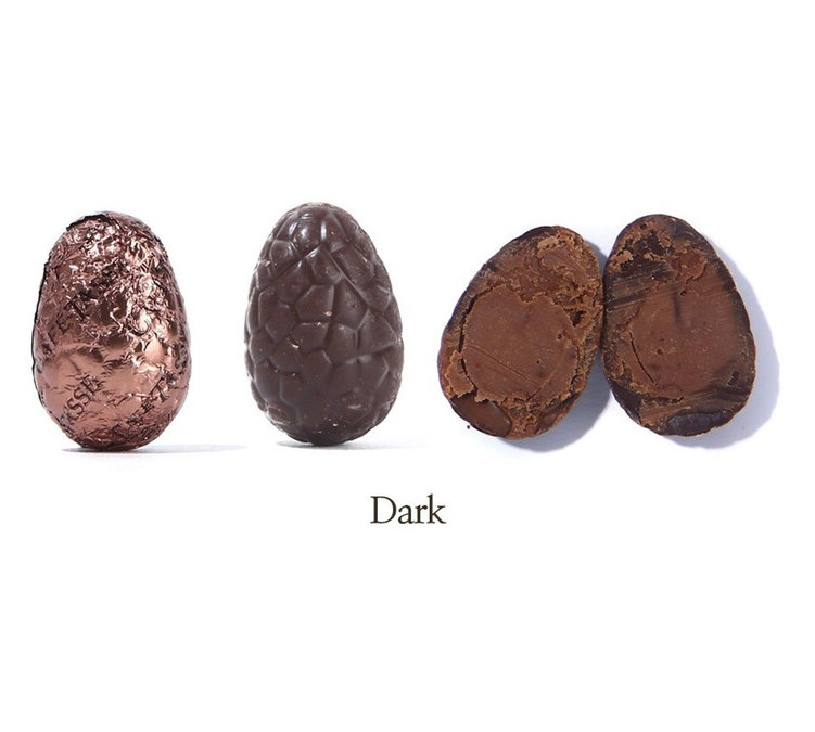 Mini Box of Dark Pralin&eacute; Chocolate Eggs - 78g - Caf&eacute; Tasse
