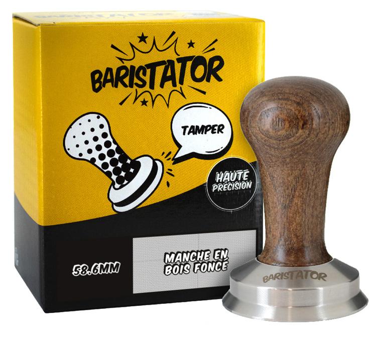 Baristatore con tamper di alta precisione