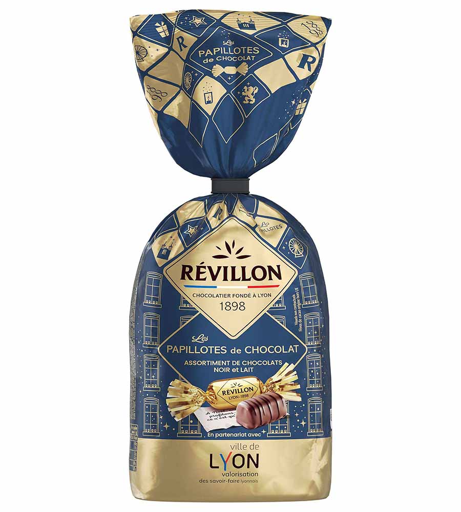 papillote chocolat au lait revillon ville de lyon