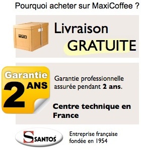 Blender professionnel n&deg;33 GE 1.25l Socle Gris - Santos