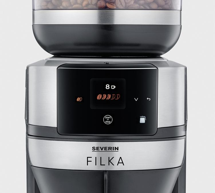 cafetiere filtre filka severin cup control