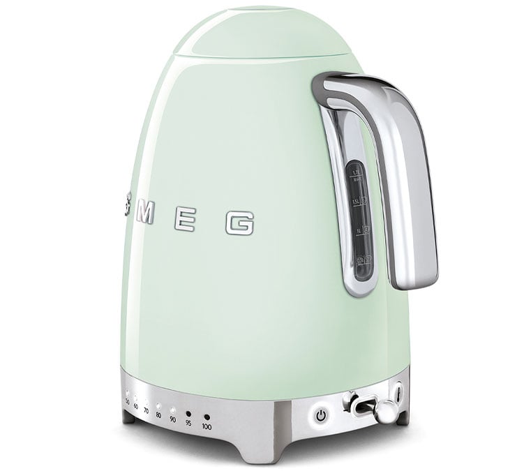 bouilloire smeg vert vintage