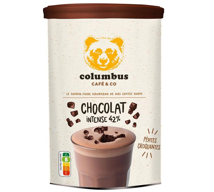 poudre de chocolat intense columbus