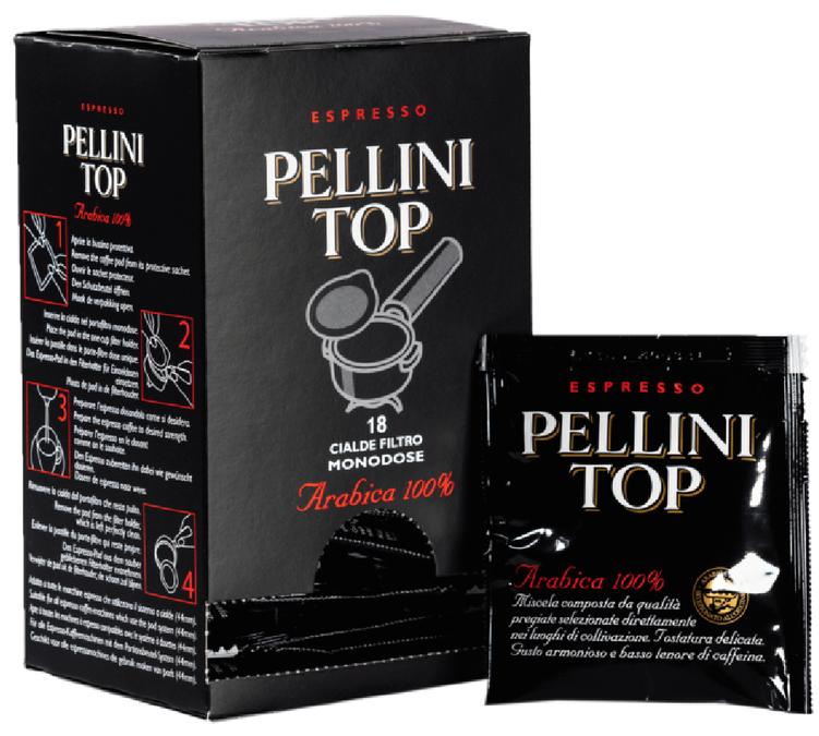36 Cialde ESE Pellini Top 100% Arabica - Pellini