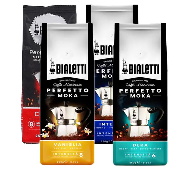 Probierset bialetti gemahlener Kaffee