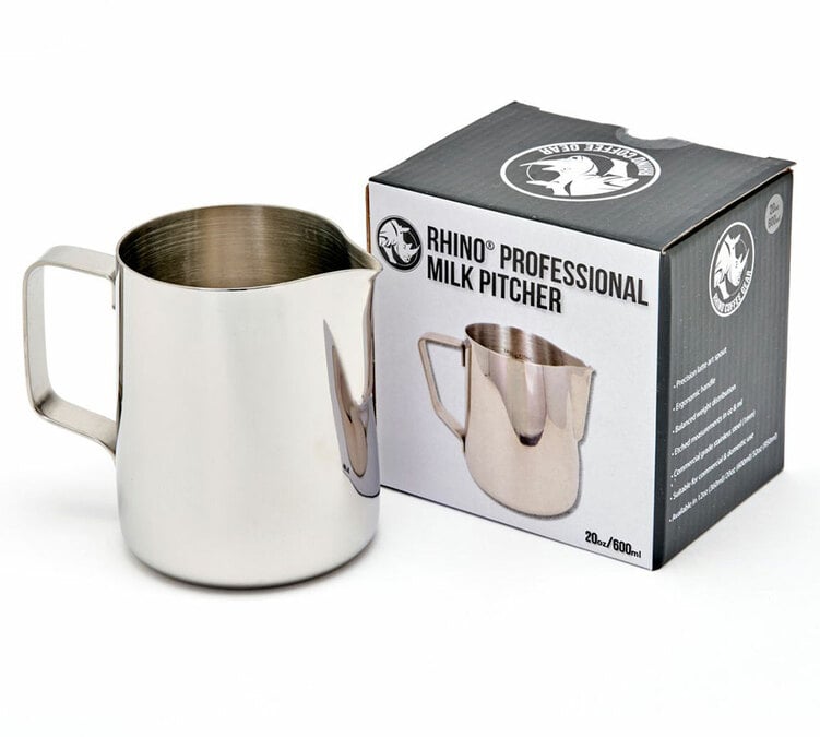 Pichet &agrave; lait gradu&eacute; RHINO COFFEE GEAR 60 cl pot a lait en inox