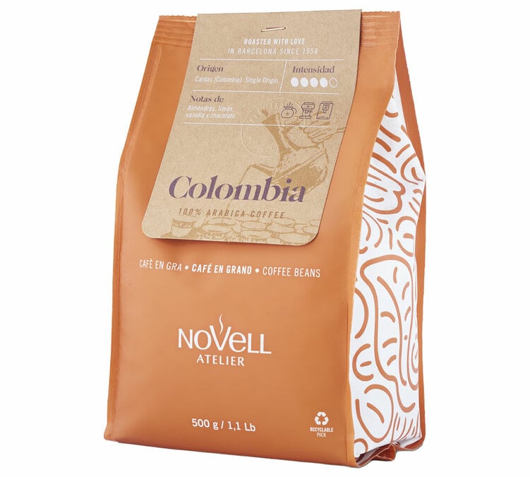 coffee beans novell colombia 500g