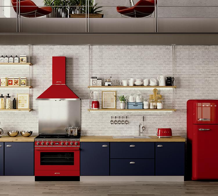 SMEG presse-agrumes rouge