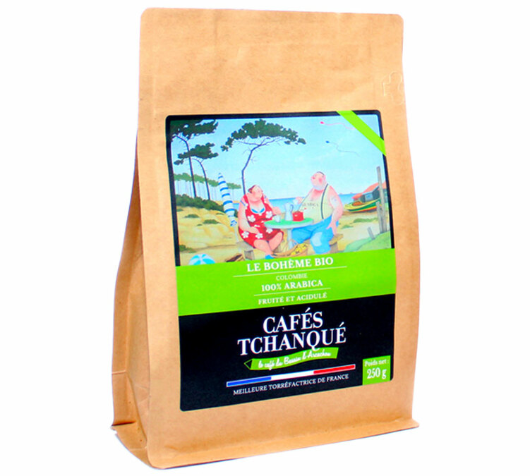 Caf&eacute;s Tchanqu&eacute; La Boh&egrave;me Organic Coffee Beans