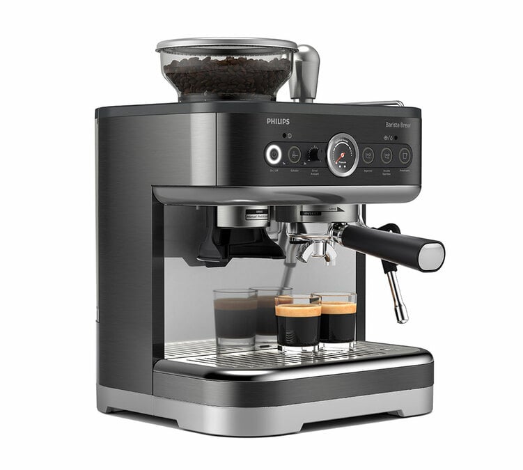 les fonctionnalit&eacute;s de la machine &agrave; caf&eacute; barista brew philips