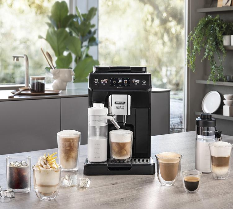 Macchina caffe con macinacaffe DeLonghi Eletta Explore 450.65.G Interface