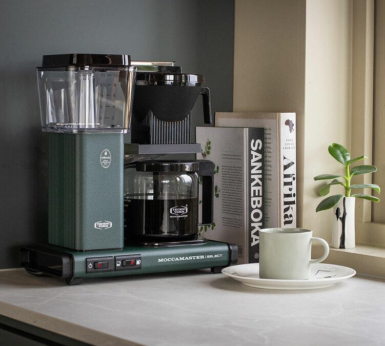 cafetiere filtre verte moccmaster approuvee