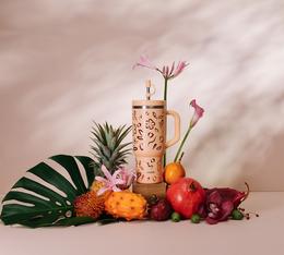 travel cup couleur abricot gamme moani de qwetch