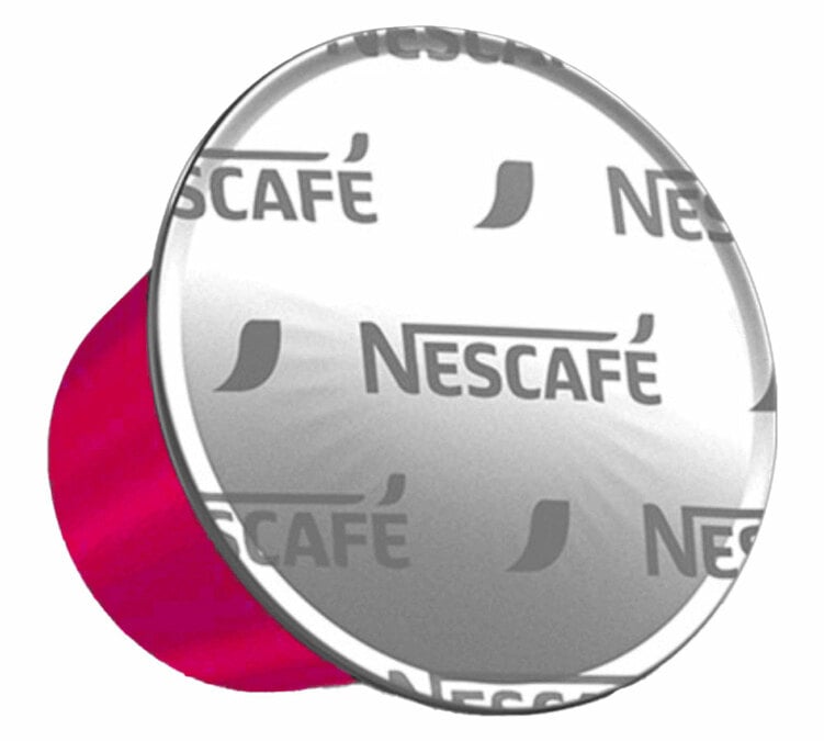 recyclable coffee capsules in aluminium
