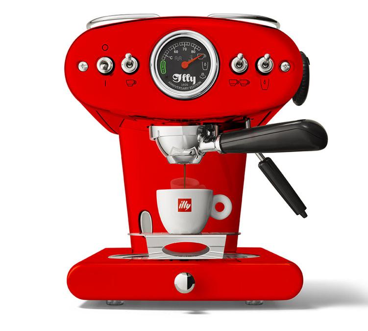 Machine expresso Illy X1 Anniversary ESE & Ground rouge