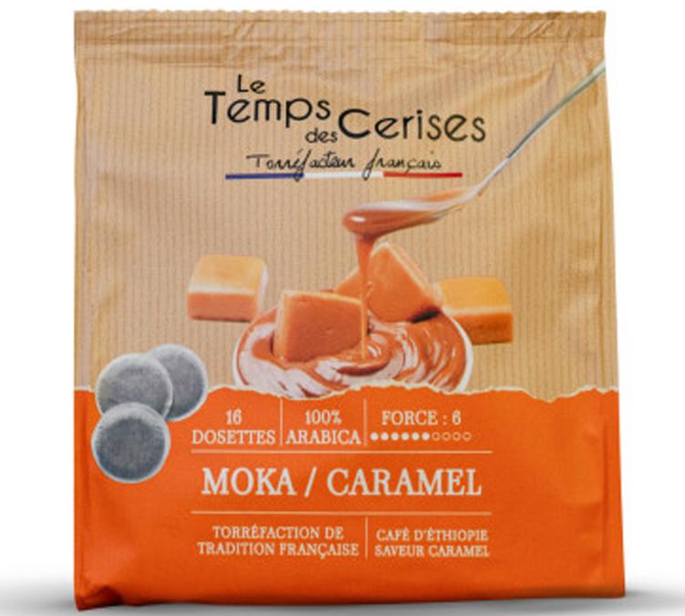 16 caramel senseo compatible pods le temps des cerises