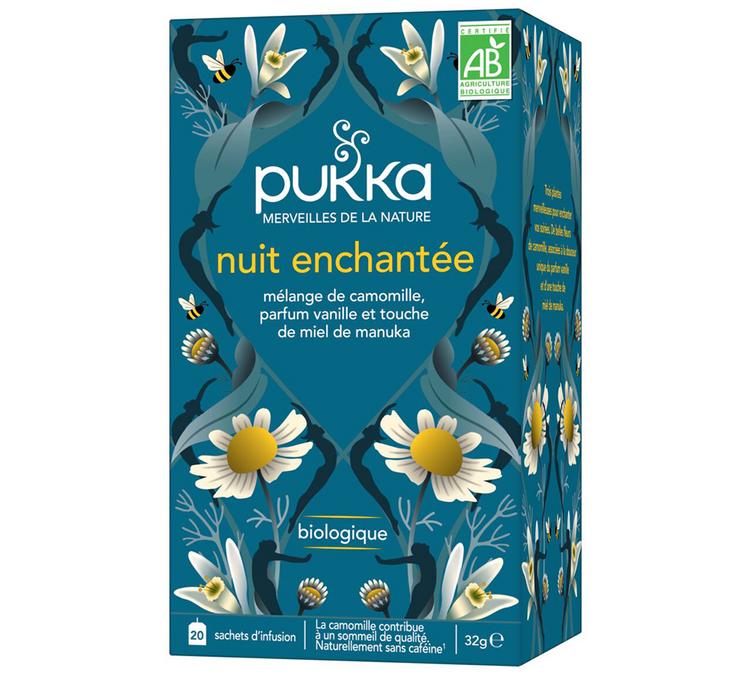 infuso di camomilla e vaniglia pukka