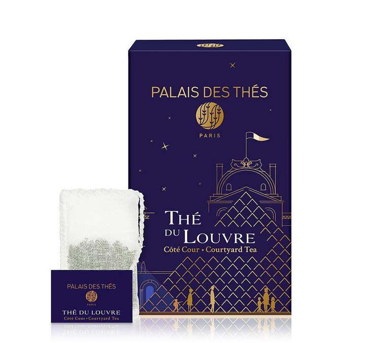 Louvre black tea C&ocirc;t&eacute; Cour individual sachets