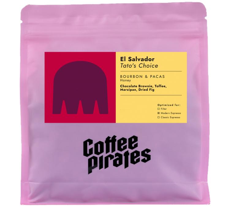 coffee pirates el salvador tato's choice 250g