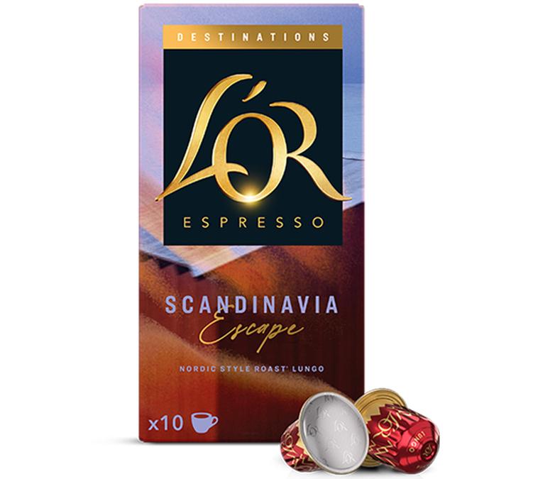 LOR Scandinavian aluminium capsules Nespresso Original compatible