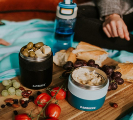 Food jar 60cl noir matt gamme Bora