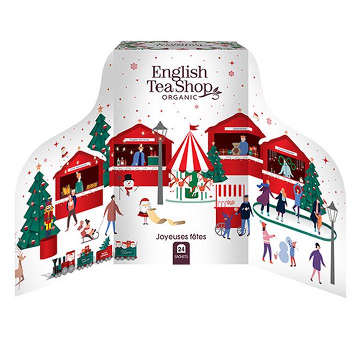 calendrier avent english tea shop 2026 the mini blanc bio
