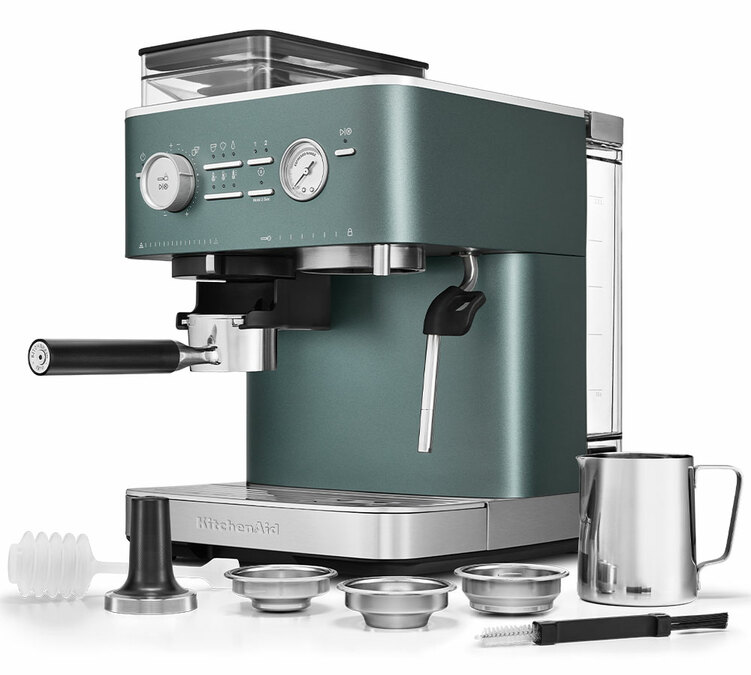 accessori macchina da caffe kitchenaid semi automatica verde